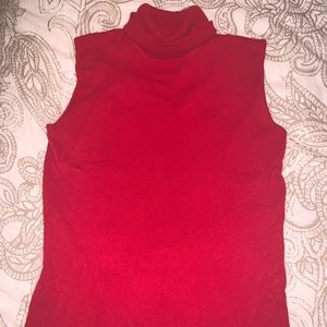 Turtleneck sleeves sweater